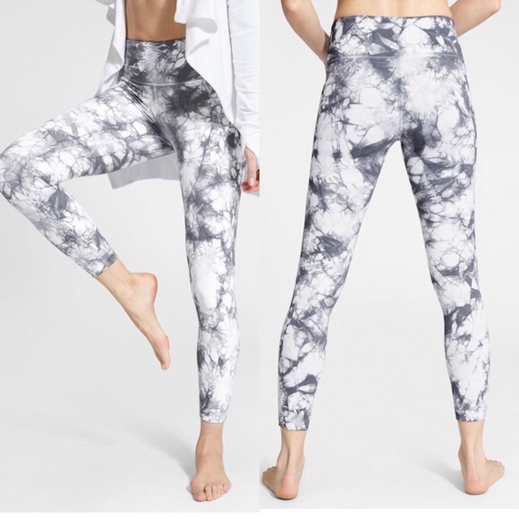 Athleta Pants - Athleta Tie Dye Salutation 7/8 Ankle Tight